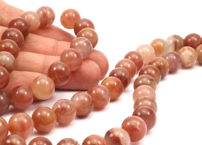 12mmRound Gemstone Quartz Beads Full Strand G366  T023