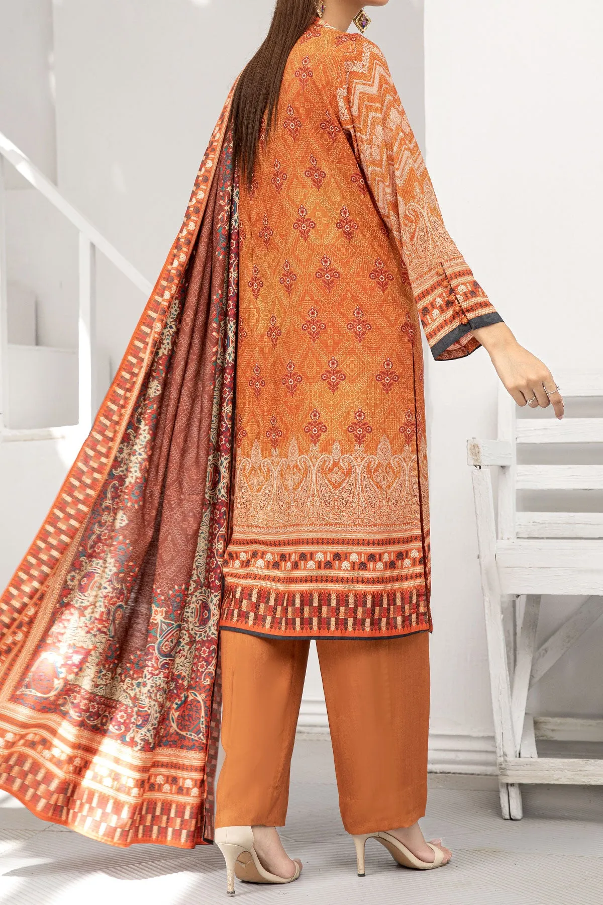 3 PIECE DIGITAL PRINT LINEN  | DPL-149