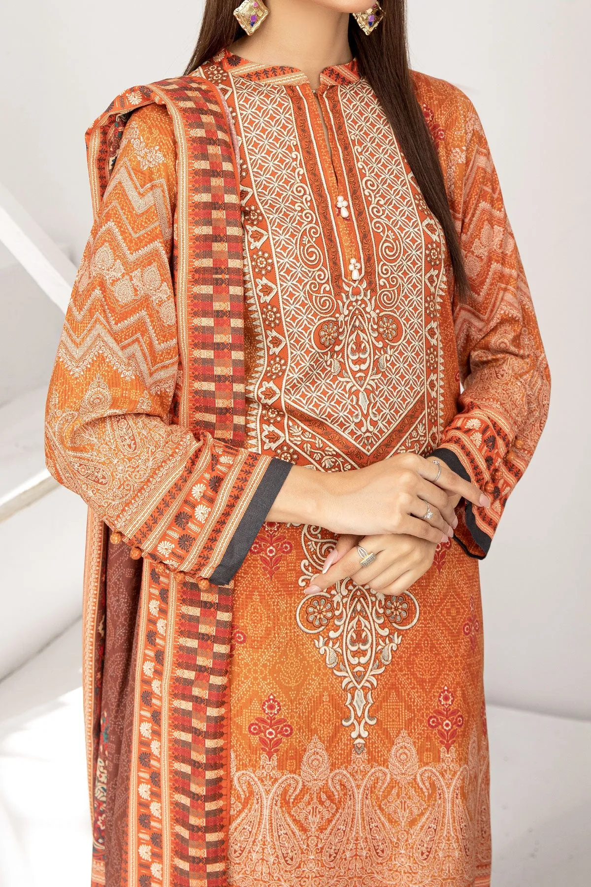 3 PIECE DIGITAL PRINT LINEN  | DPL-149