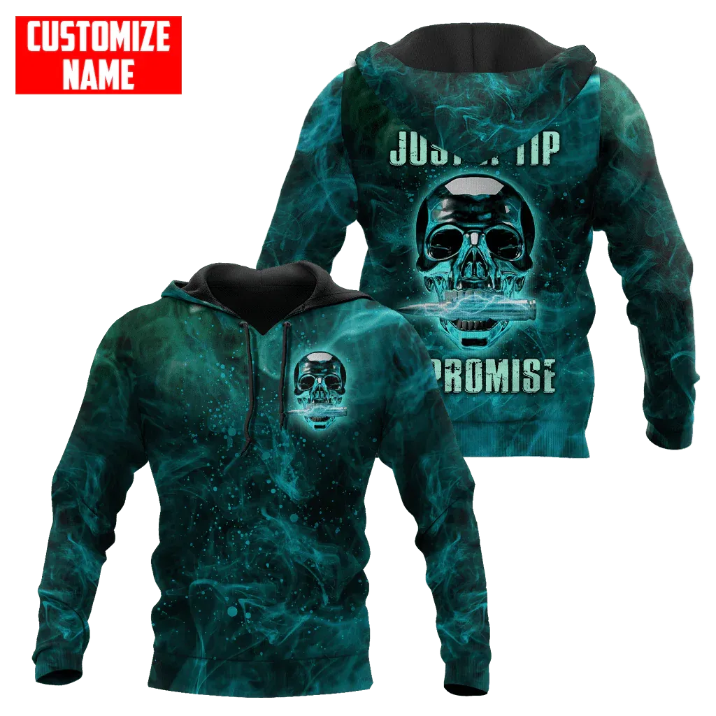 3D All Over Print Vintage Native Skull Unisex Hoodie, Native Skull Hoodies