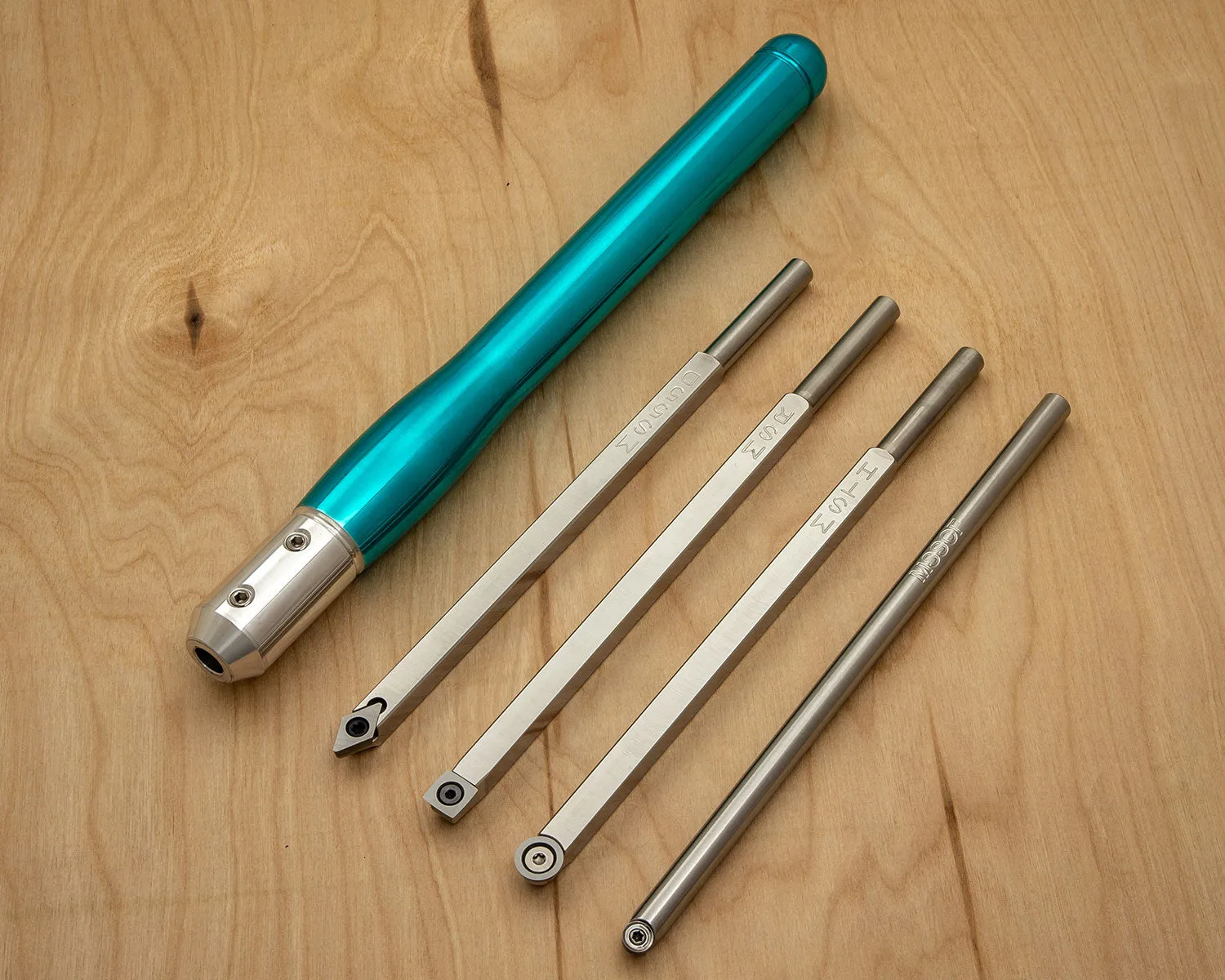 4 Mid Size Carbide Tipped Tools - 19 Overall