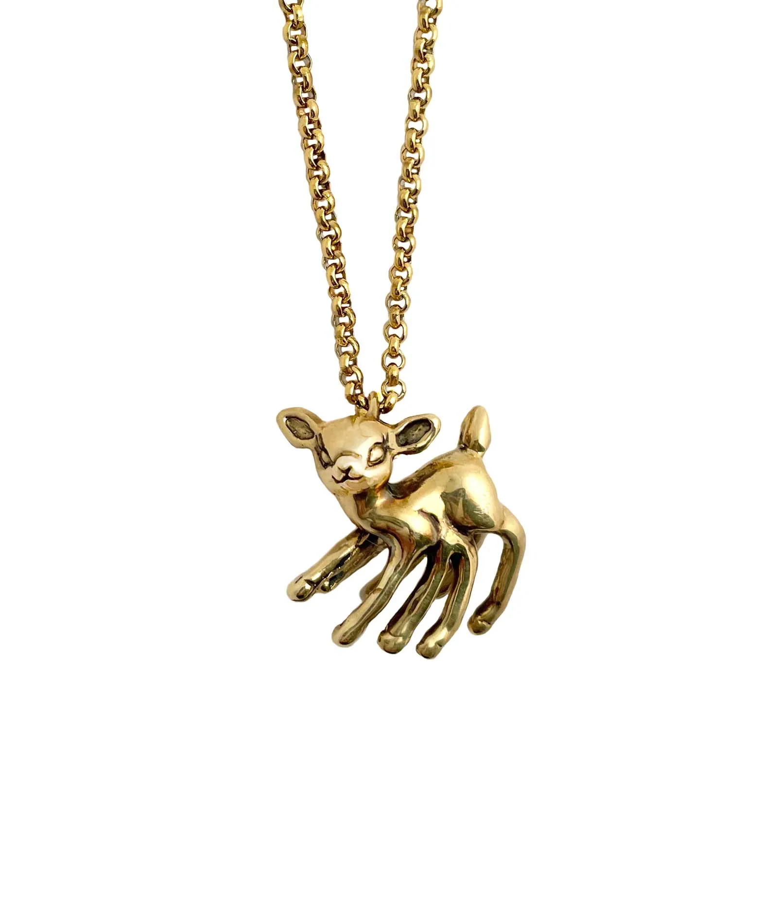 8 Legged Deer Necklace Ready to Ship