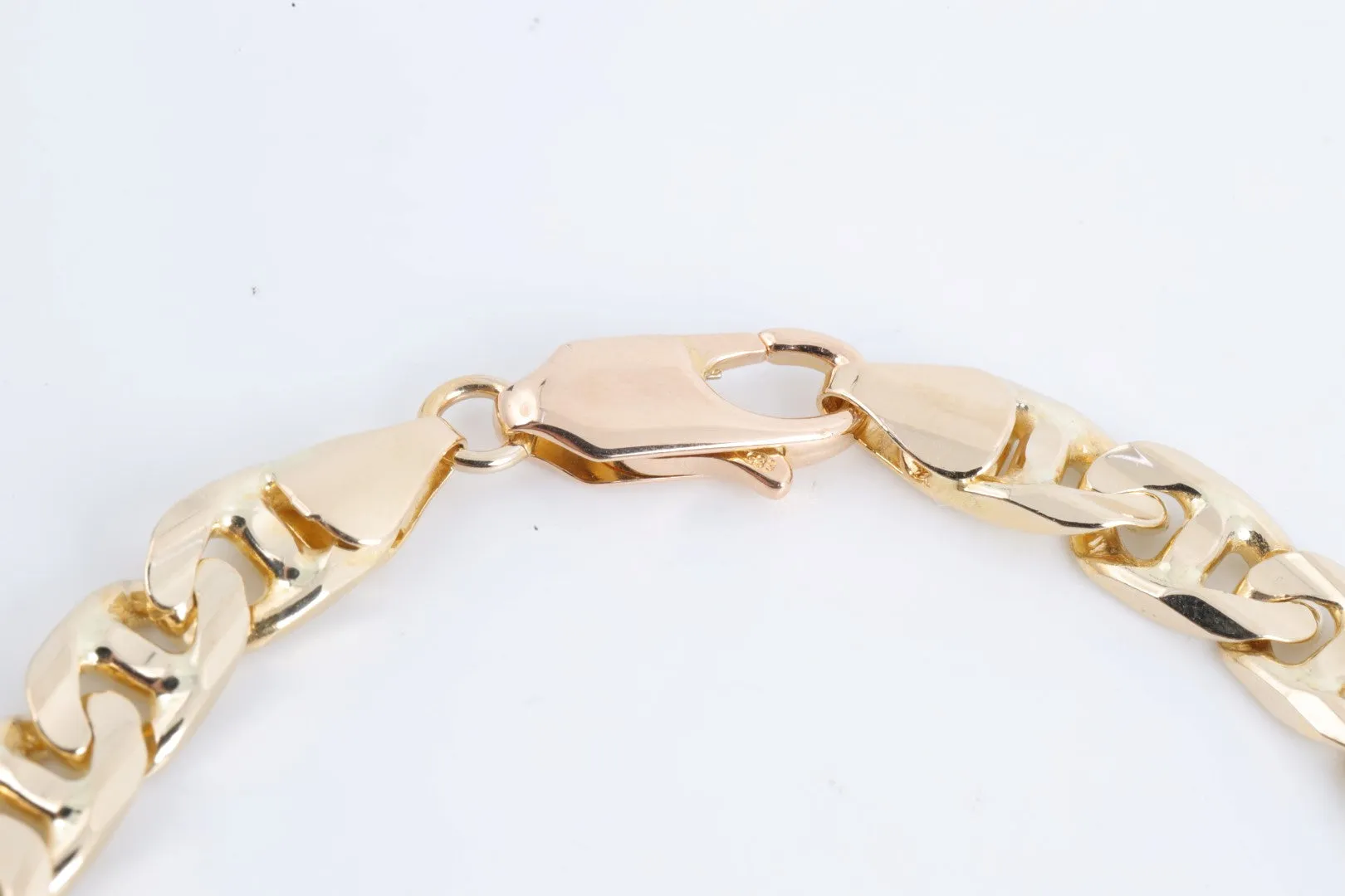 8" 14k Yellow Gold Mariner Chain Bracelet (23.30g.)