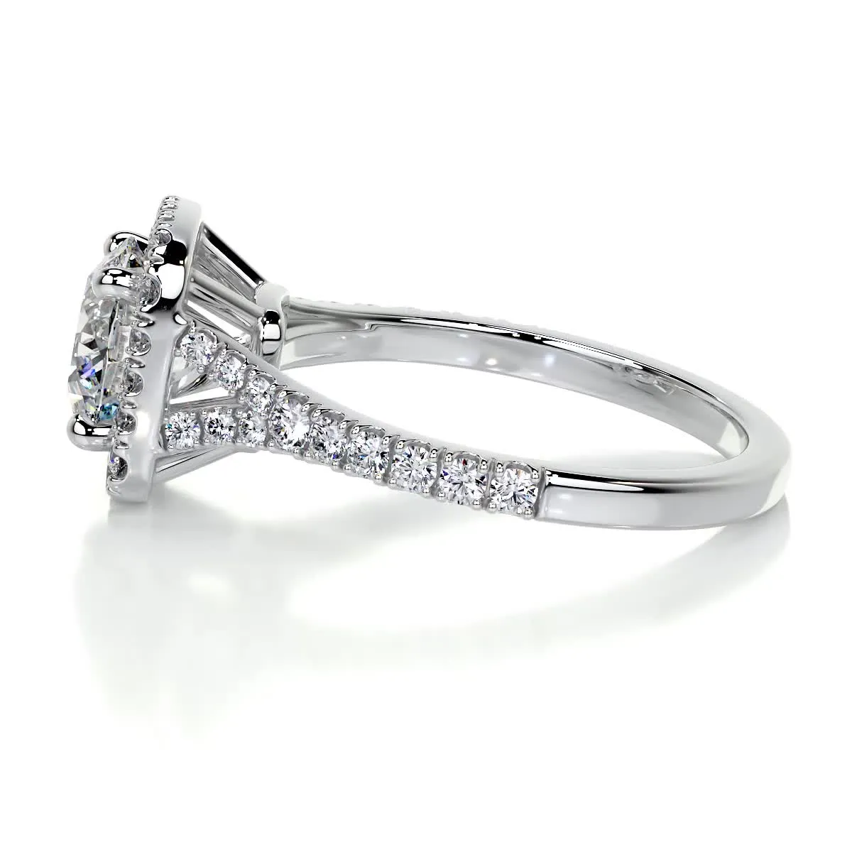 Addison Lab Grown Diamond Ring -18K White Gold