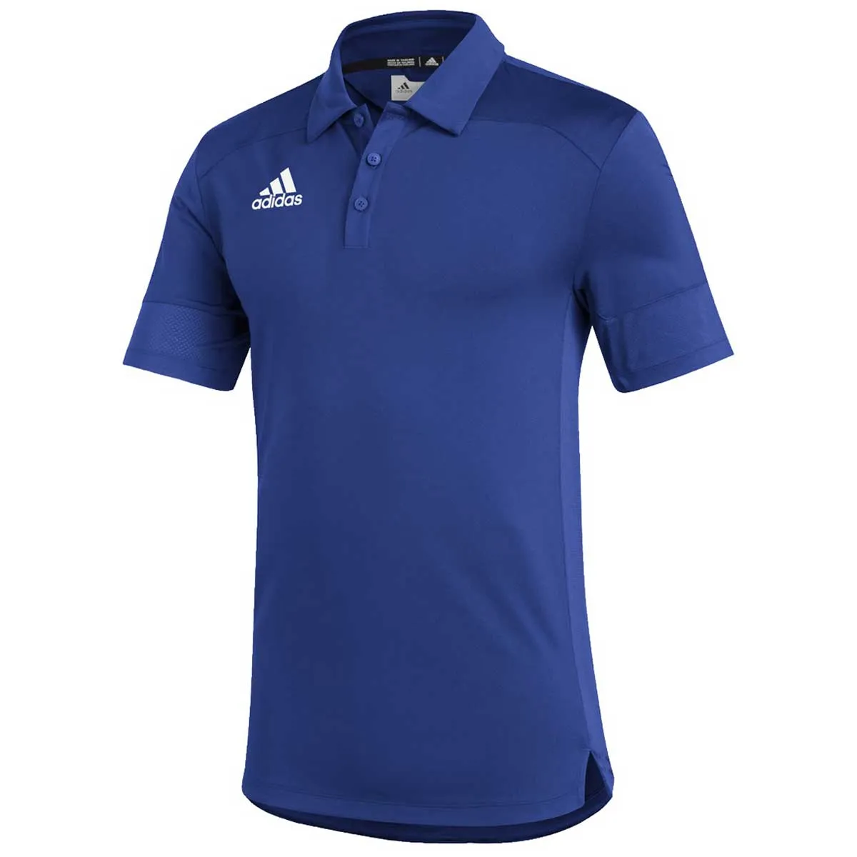 adidas Men's Team Royal Blue/White Under The Lights Coaches Polo