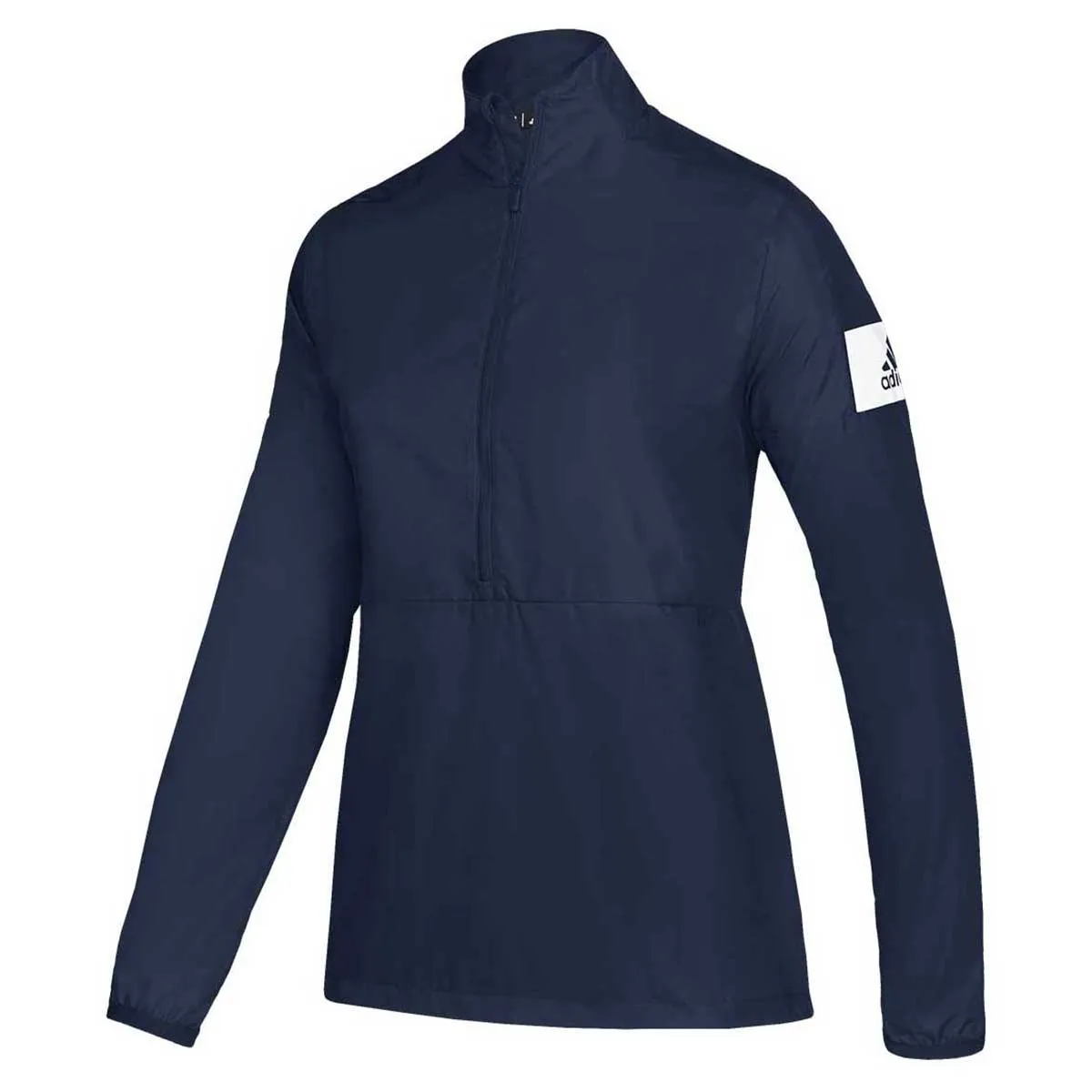 adidas Women's Collegiate Navy/White Game Mode Long Sleeve Quarter Zip