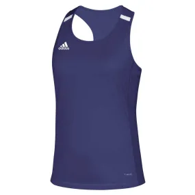 adidas Women's Collegiate Purple/White Team 19 Singlet Tank