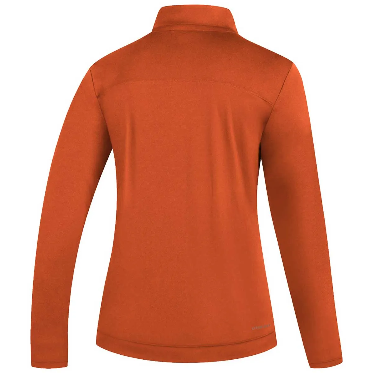 adidas Women's Team Orange/White Under The Lights Long Sleeve Woven 1/4 Zip