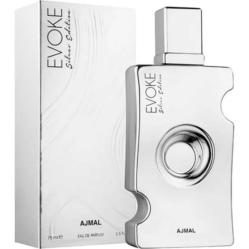 Ajmal Evoke Silver Perfume For Women, EDP, 75ml