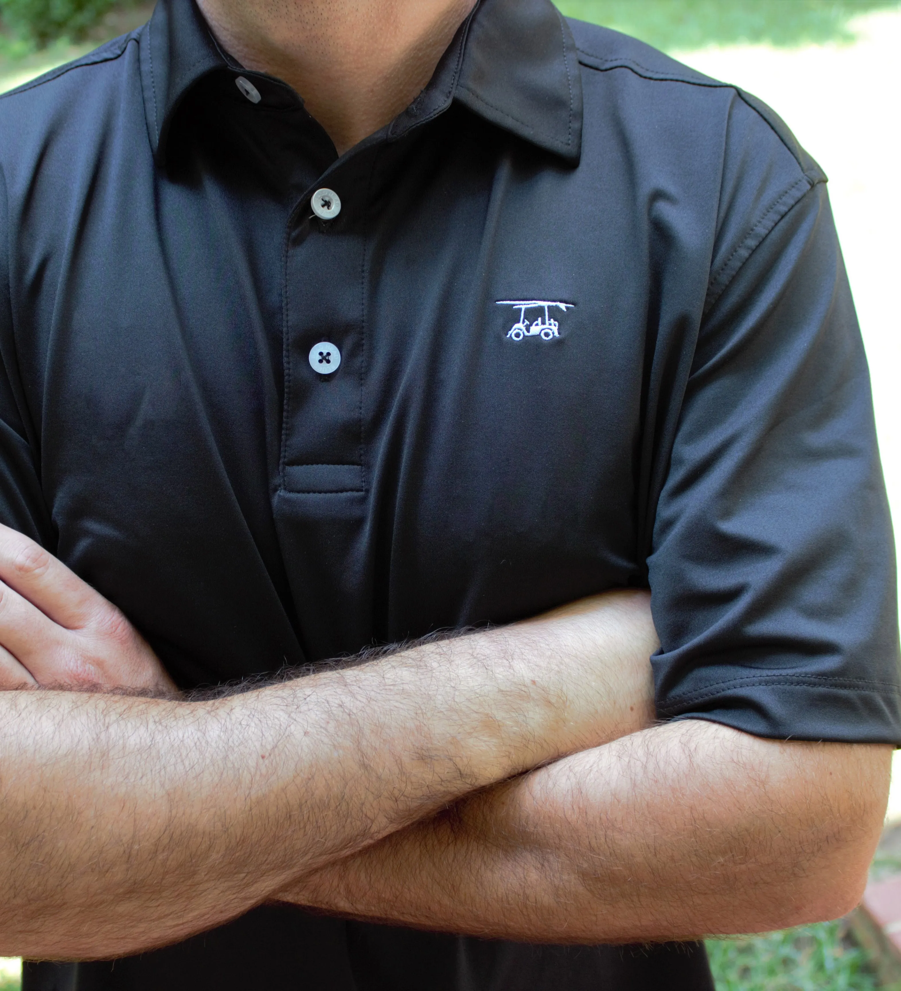 Albatross Polo - Solid Black