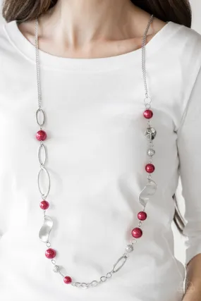 All About Me Red Necklace Set