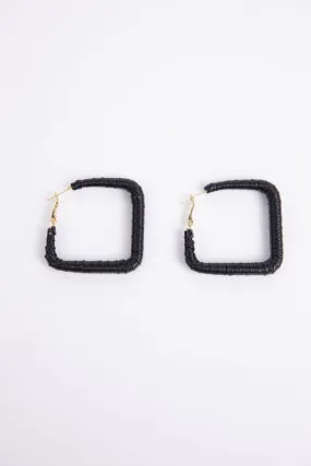 Allegra Earrings - Black