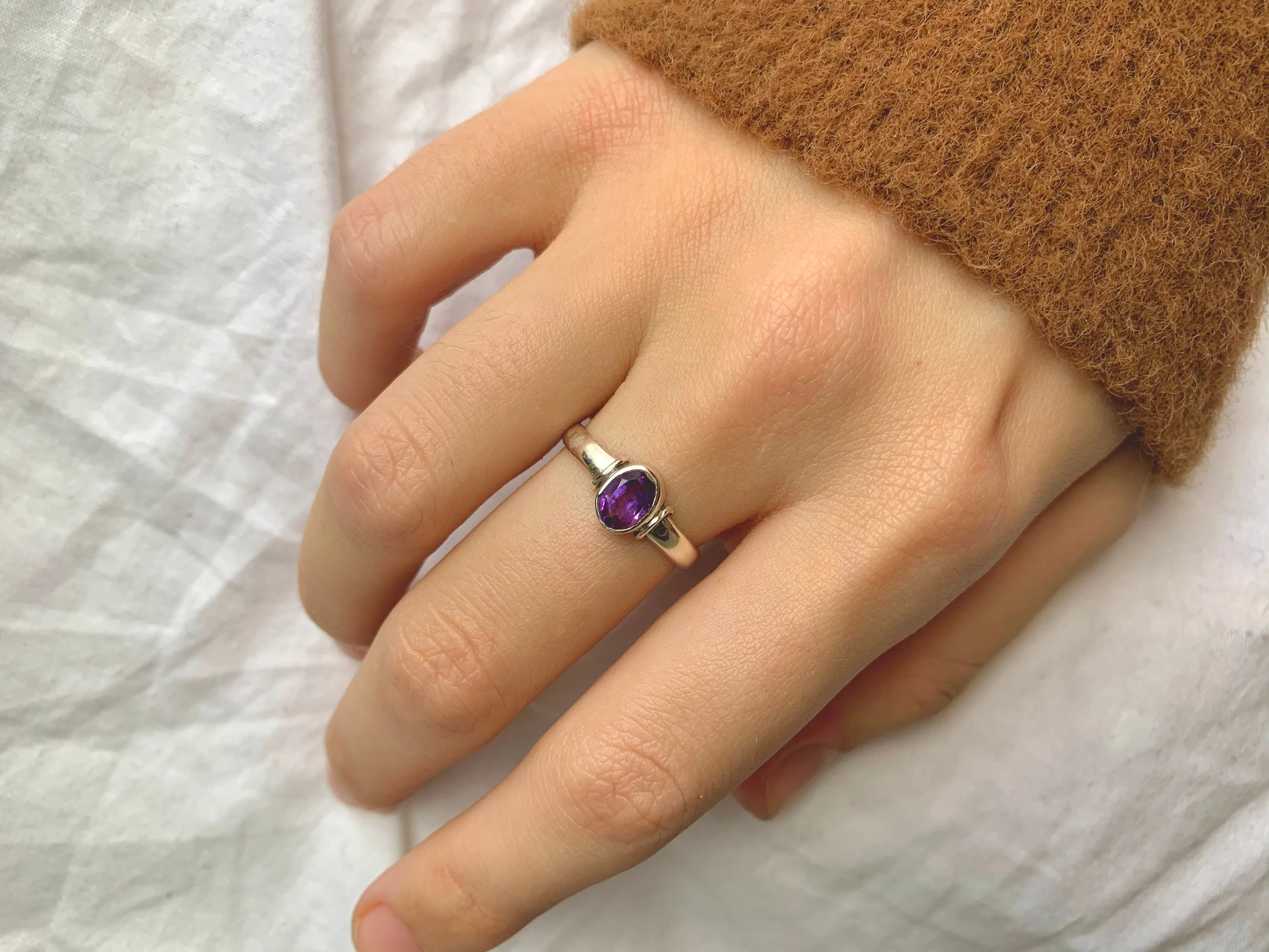 Amethyst Danae Ring