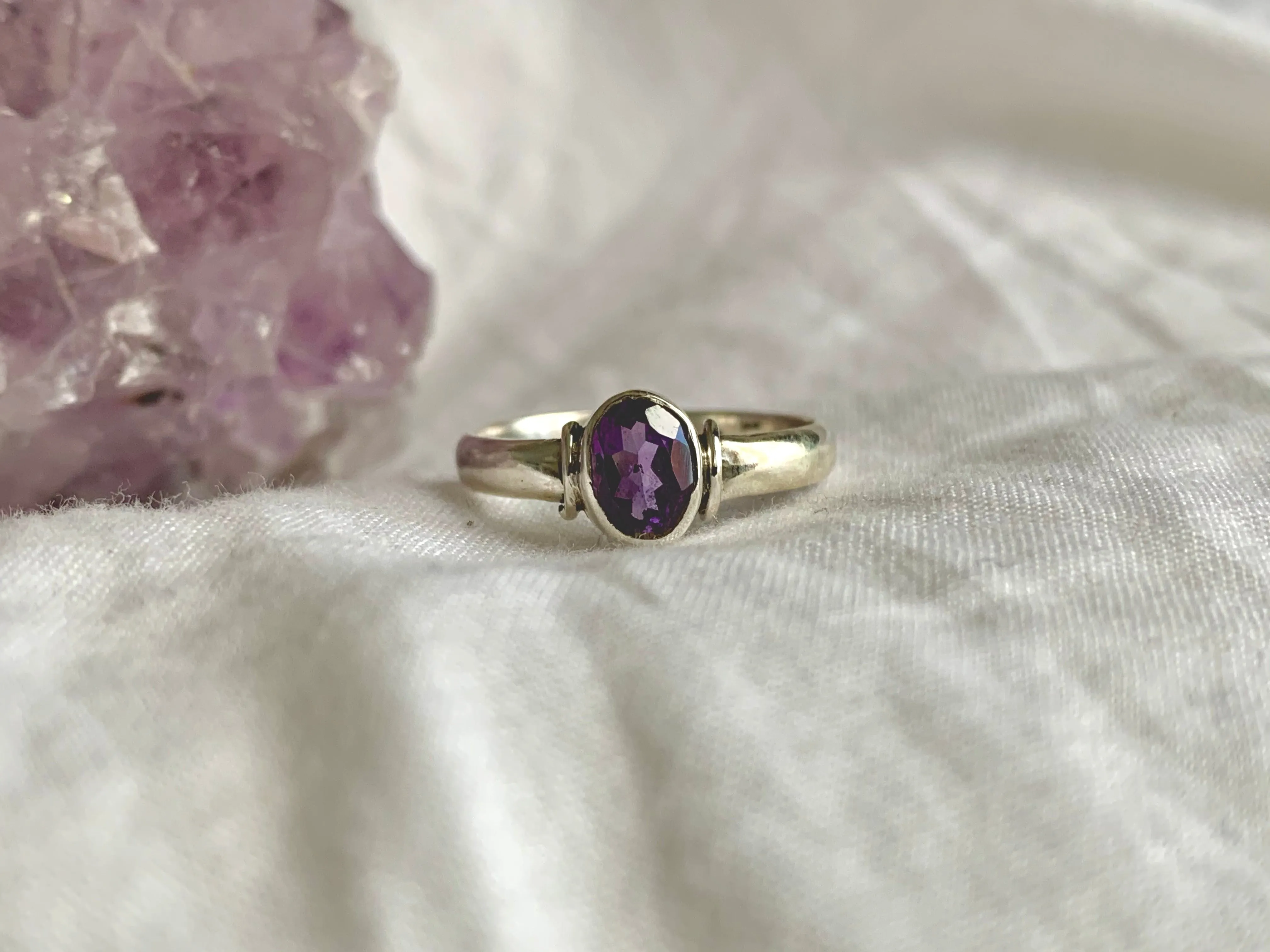 Amethyst Danae Ring