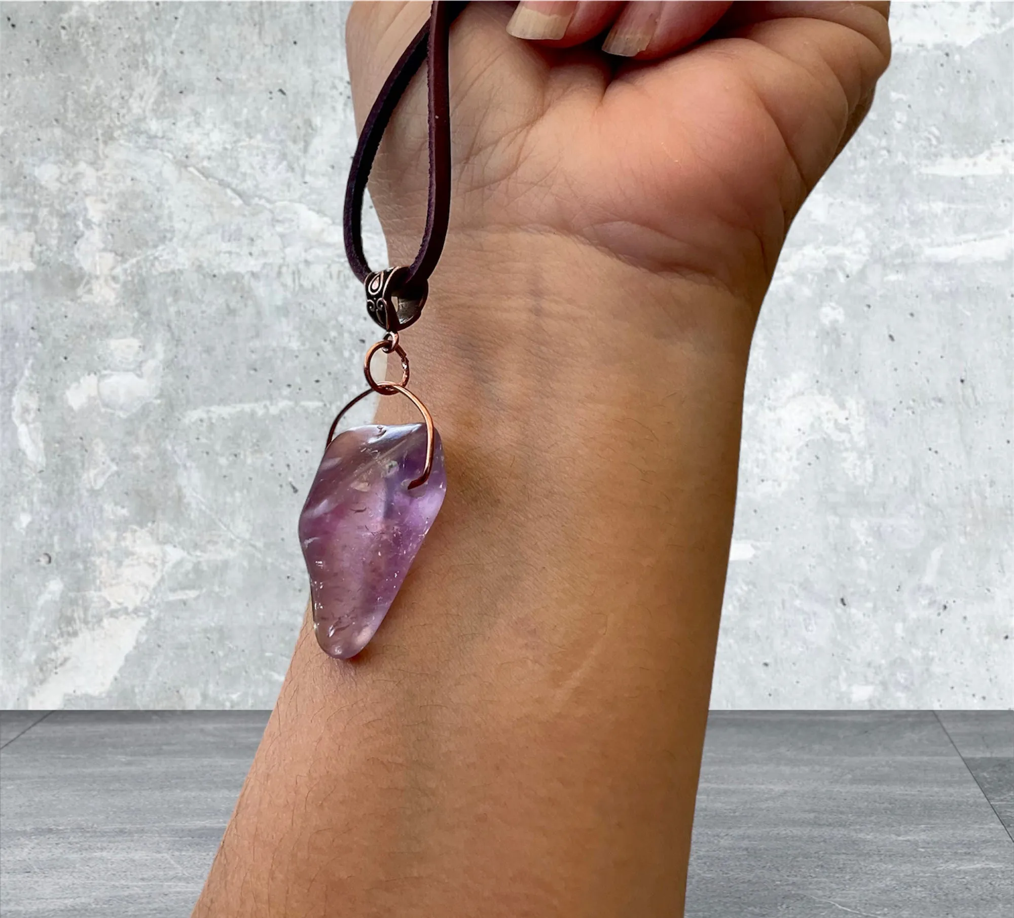 Amethyst Natural Pendant