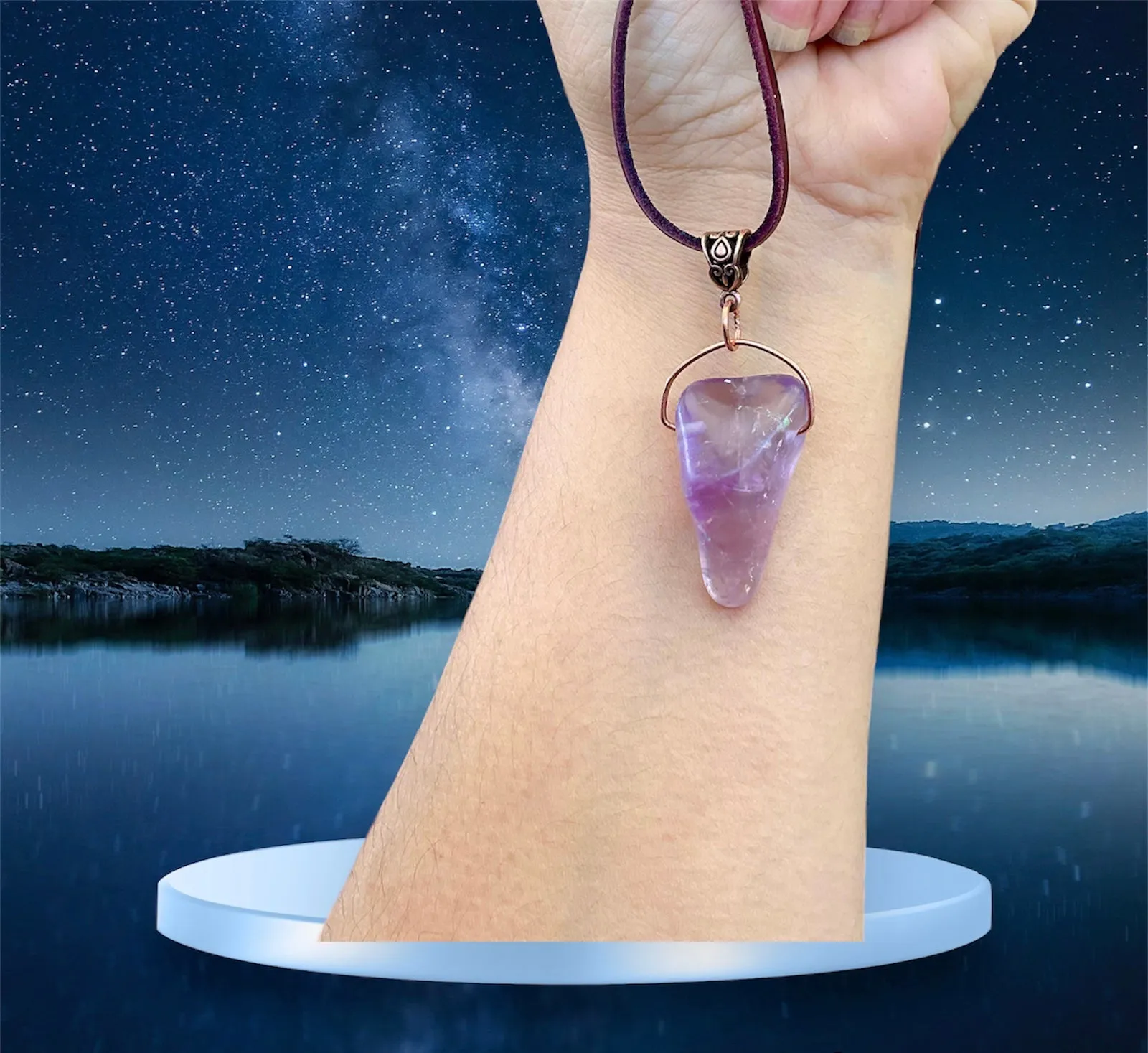 Amethyst Natural Pendant