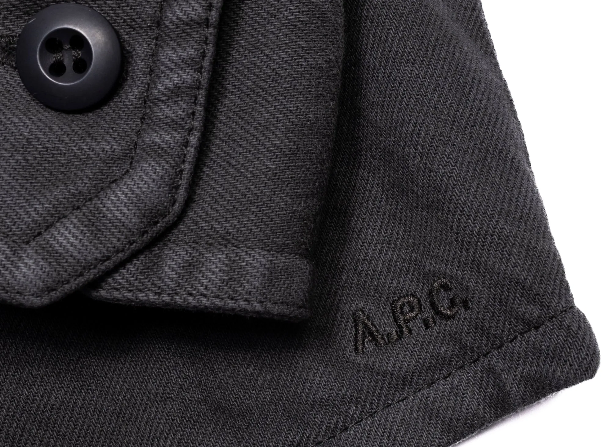 A.P.C. Basile Logo Overshirt xld