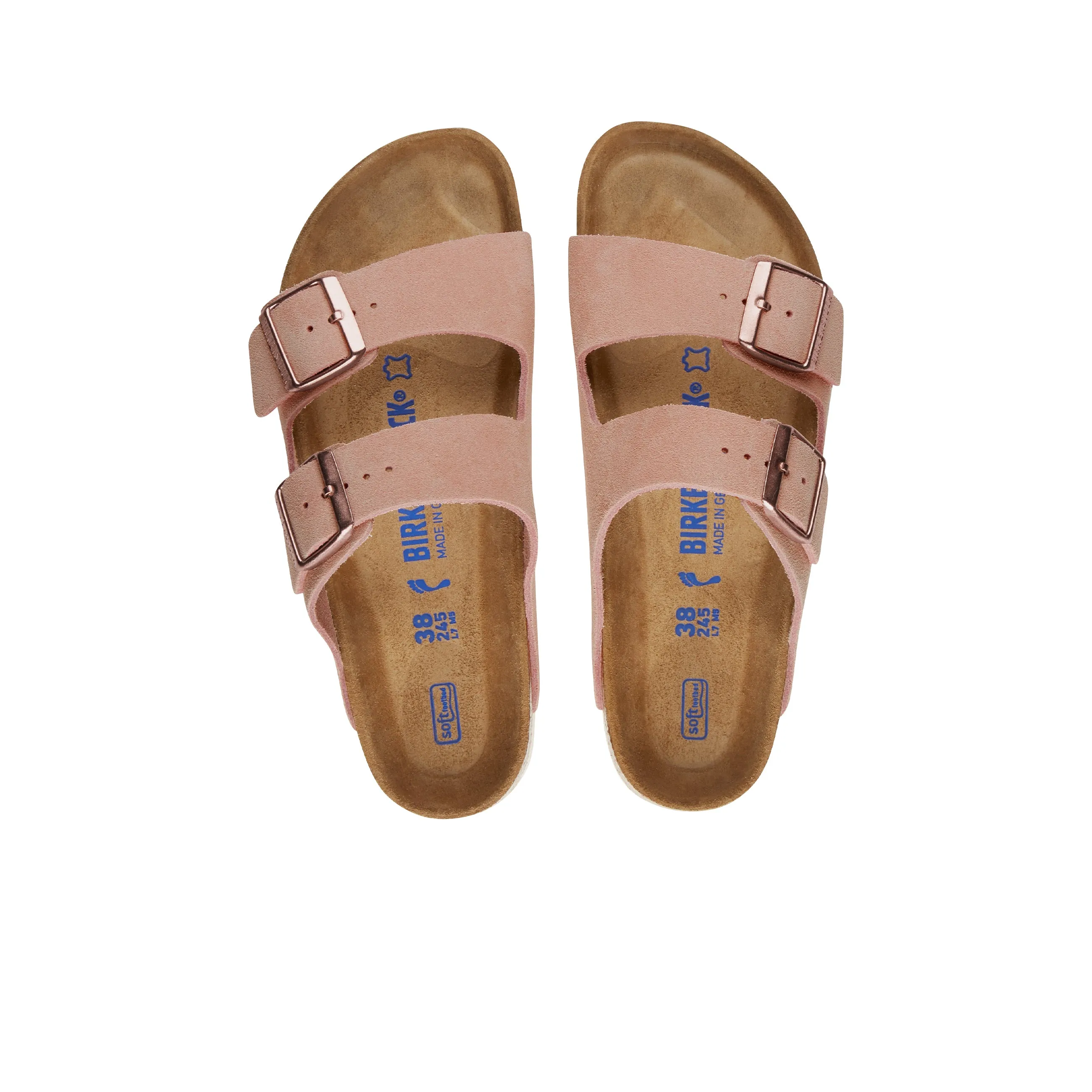 Arizona SFB Light Rose Suede Leather