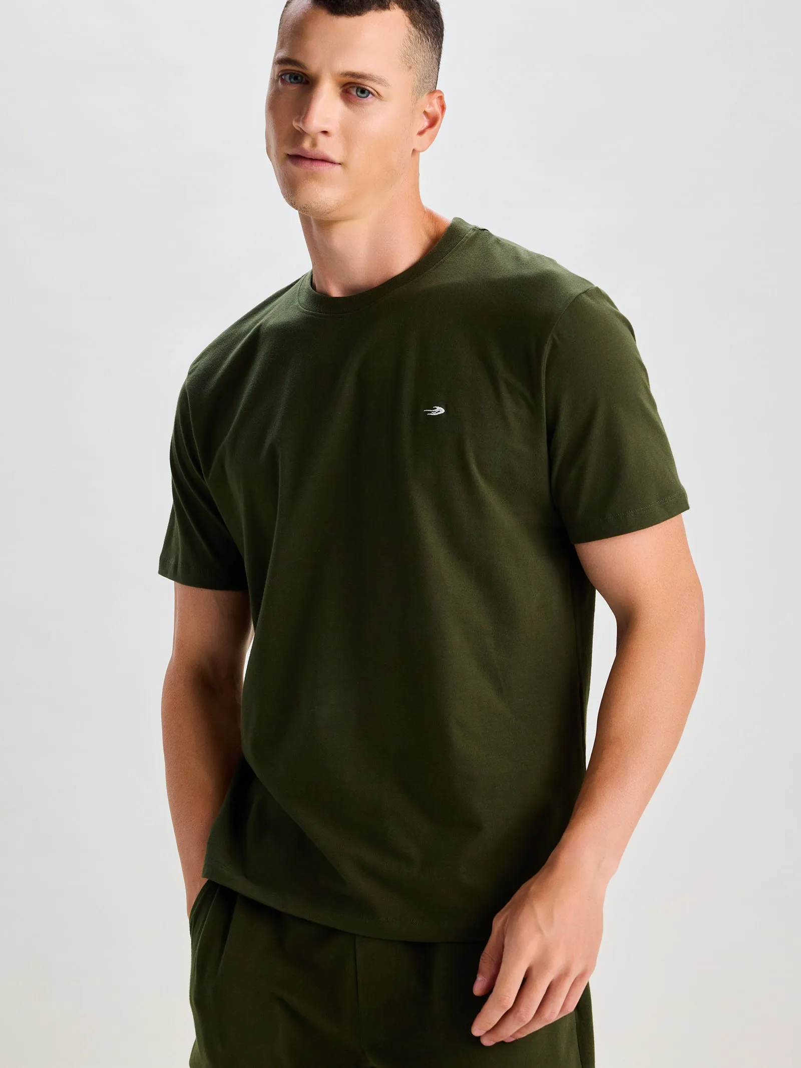 Army Green Ultra Soft Stretch Co-Ords