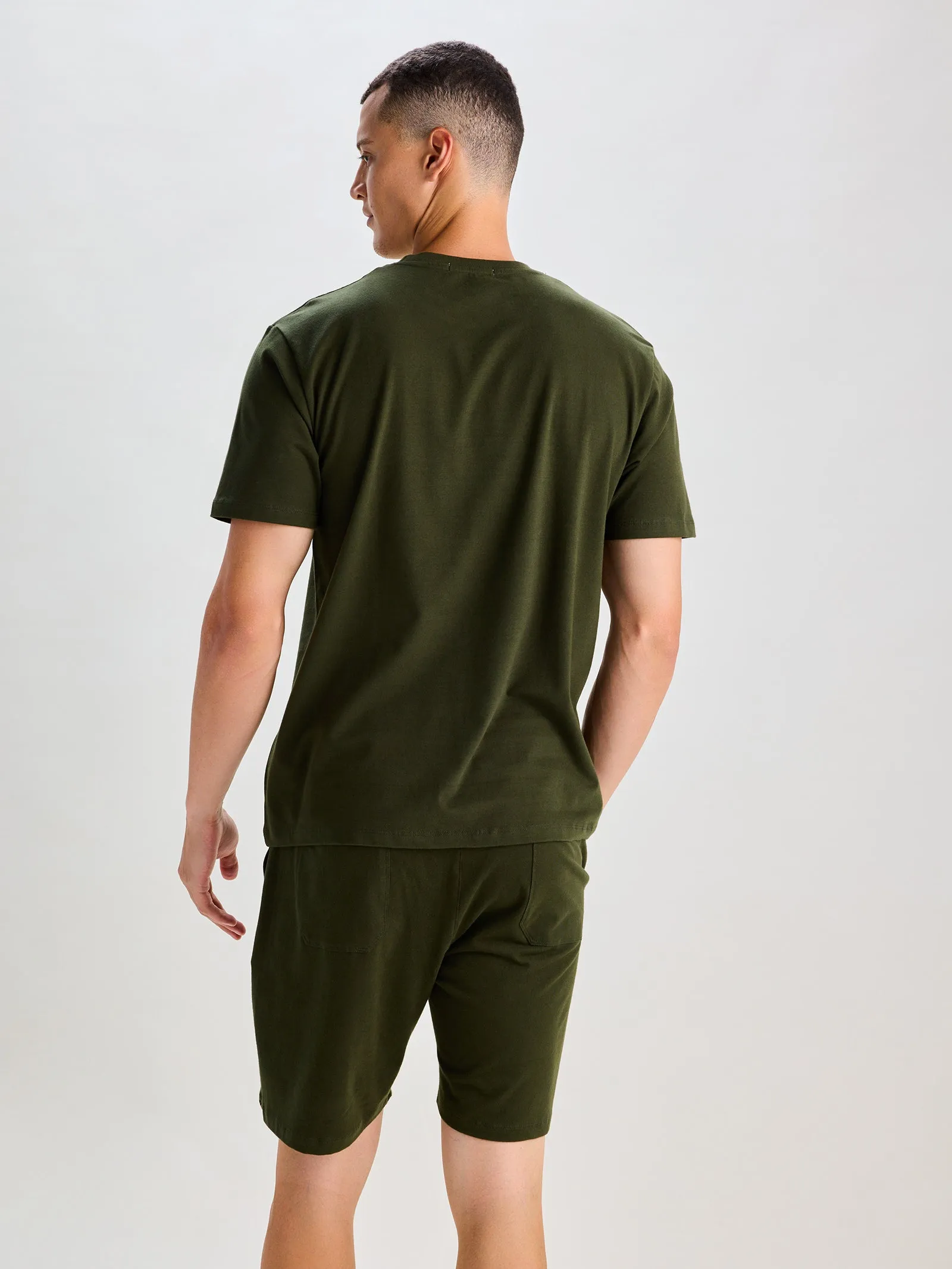 Army Green Ultra Soft Stretch Co-Ords