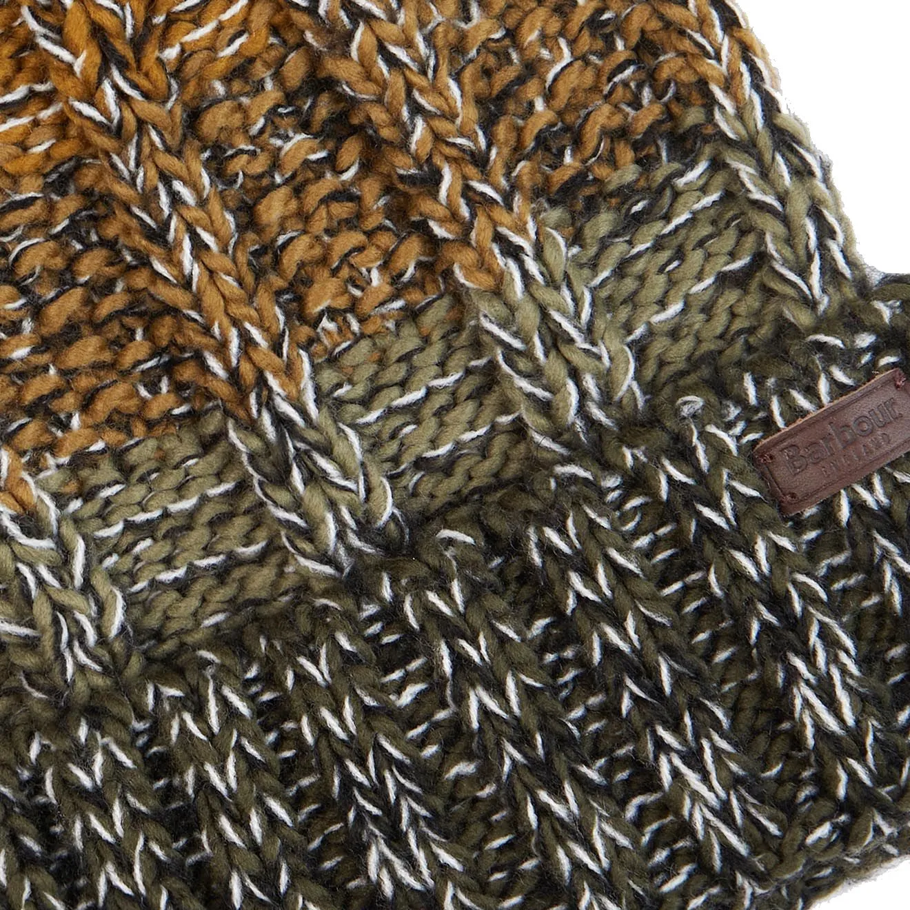 Barbour Harlow Beanie Hat Olive