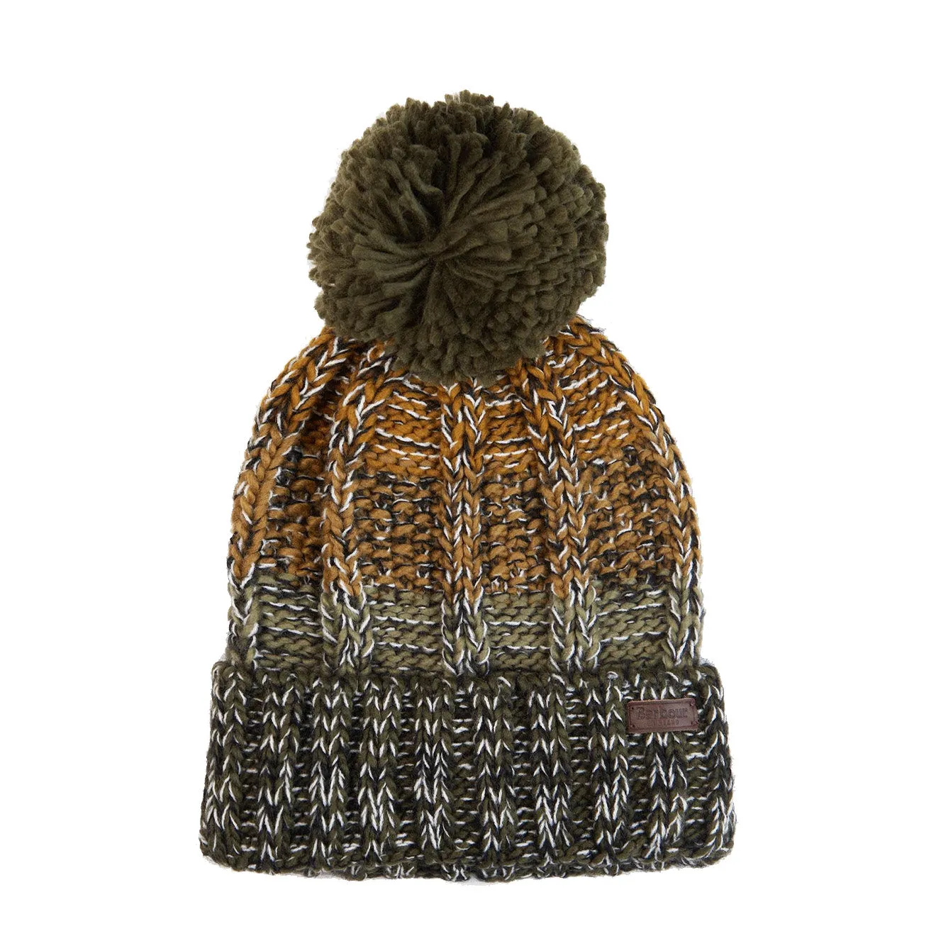 Barbour Harlow Beanie Hat Olive