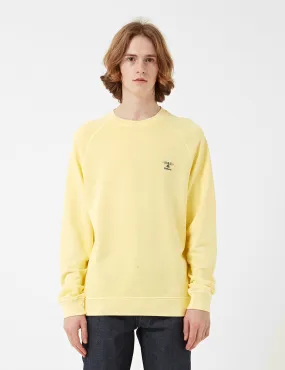 Barbour Pike Crew Sweatshirt - Lemon Yellow