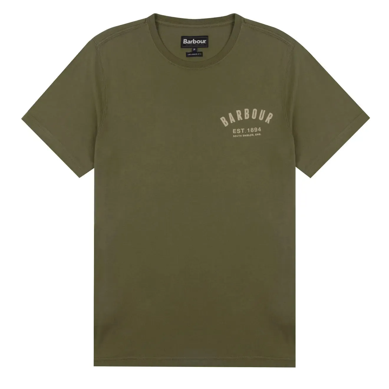 Barbour Preppy Tee Burnt Olive