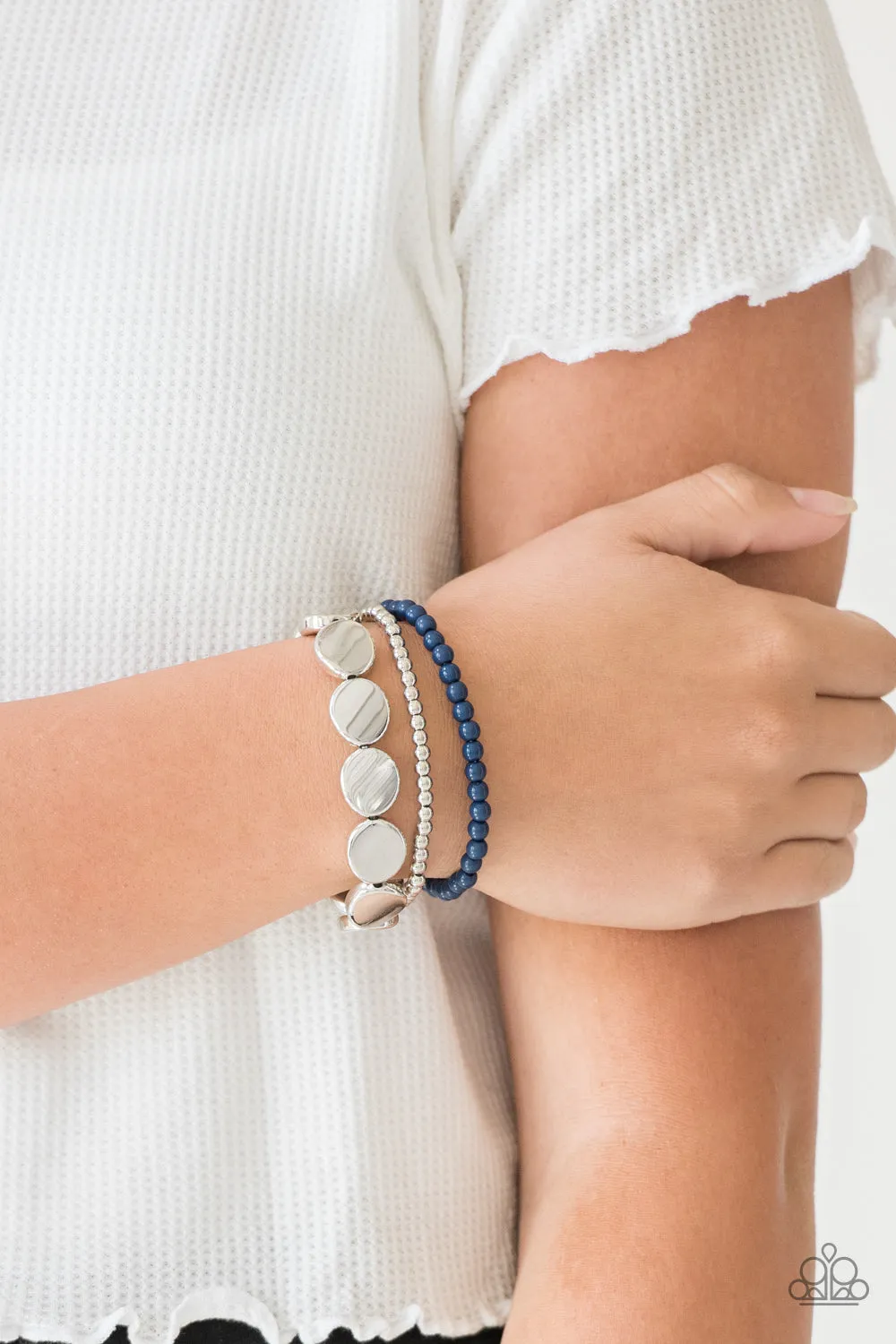 Beyond The Basics Blue Bracelet