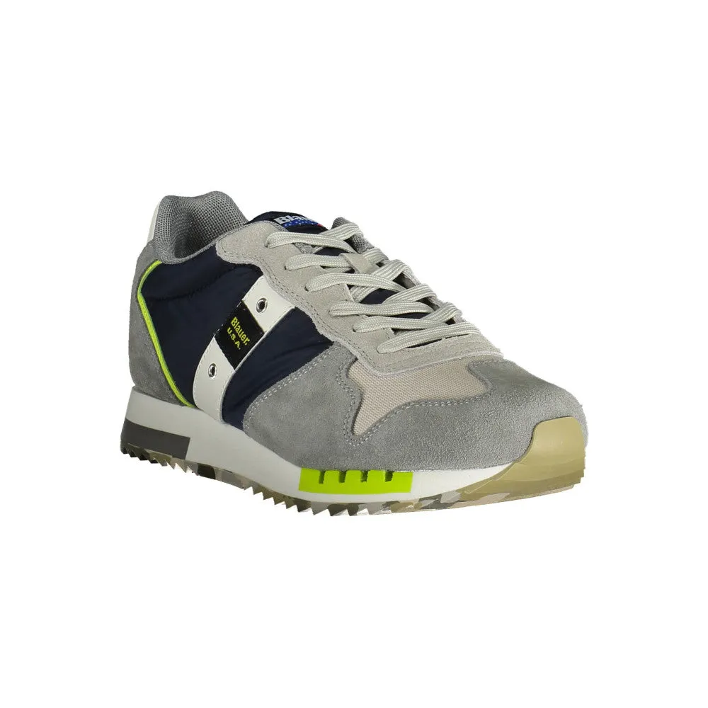 Blauer Queens Grigio Blu Verde Fluo