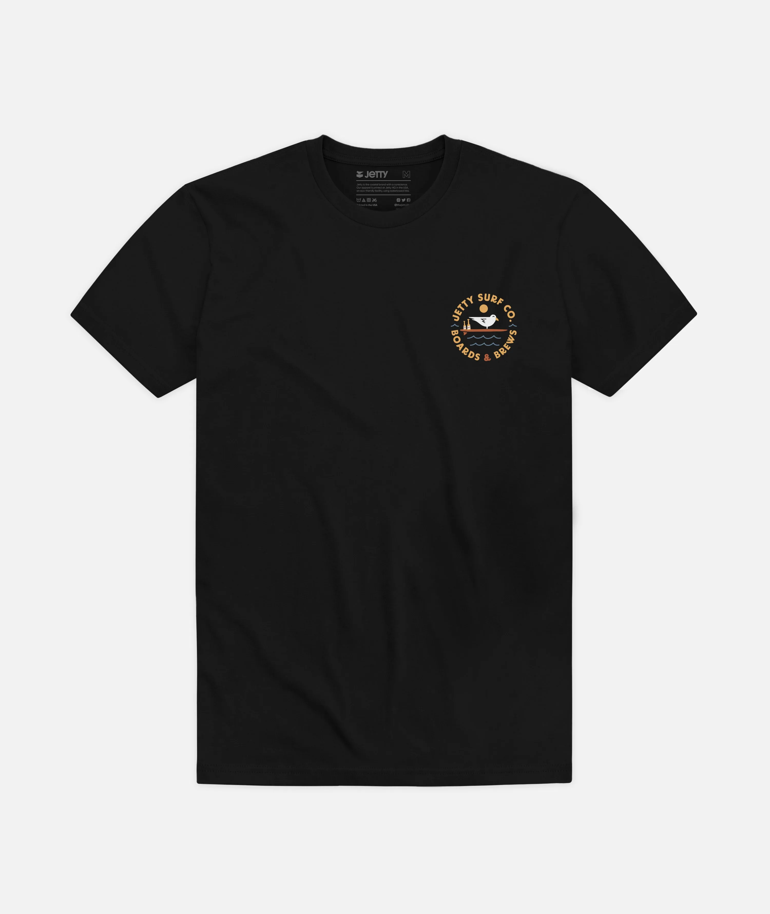 Boards & Brews Tee - Black