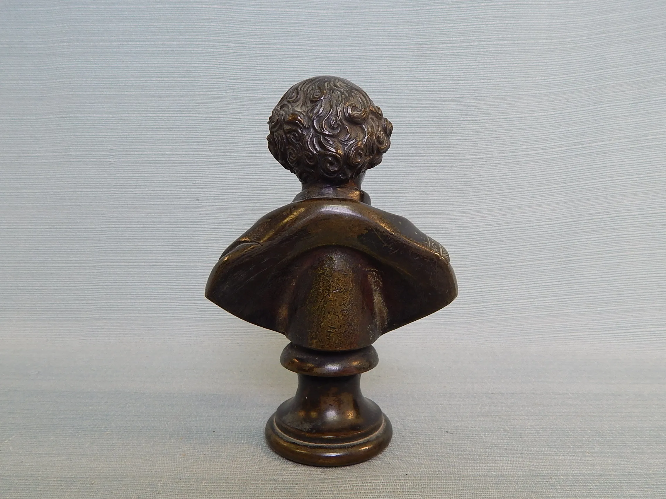 Bronze Shakespeare Statuette - Very Good Vintage Condition