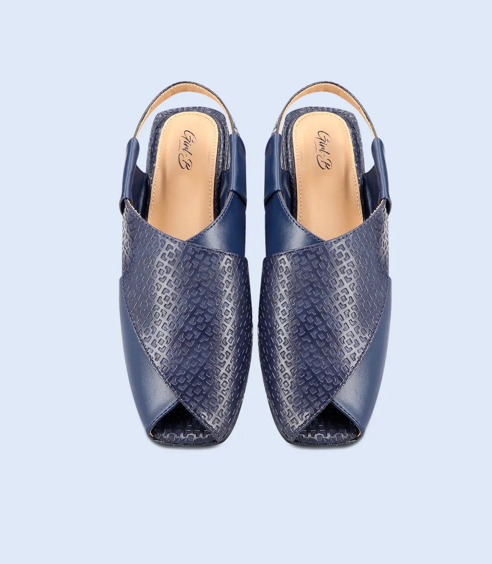 BW7408-NAVY-Women Peshawari's