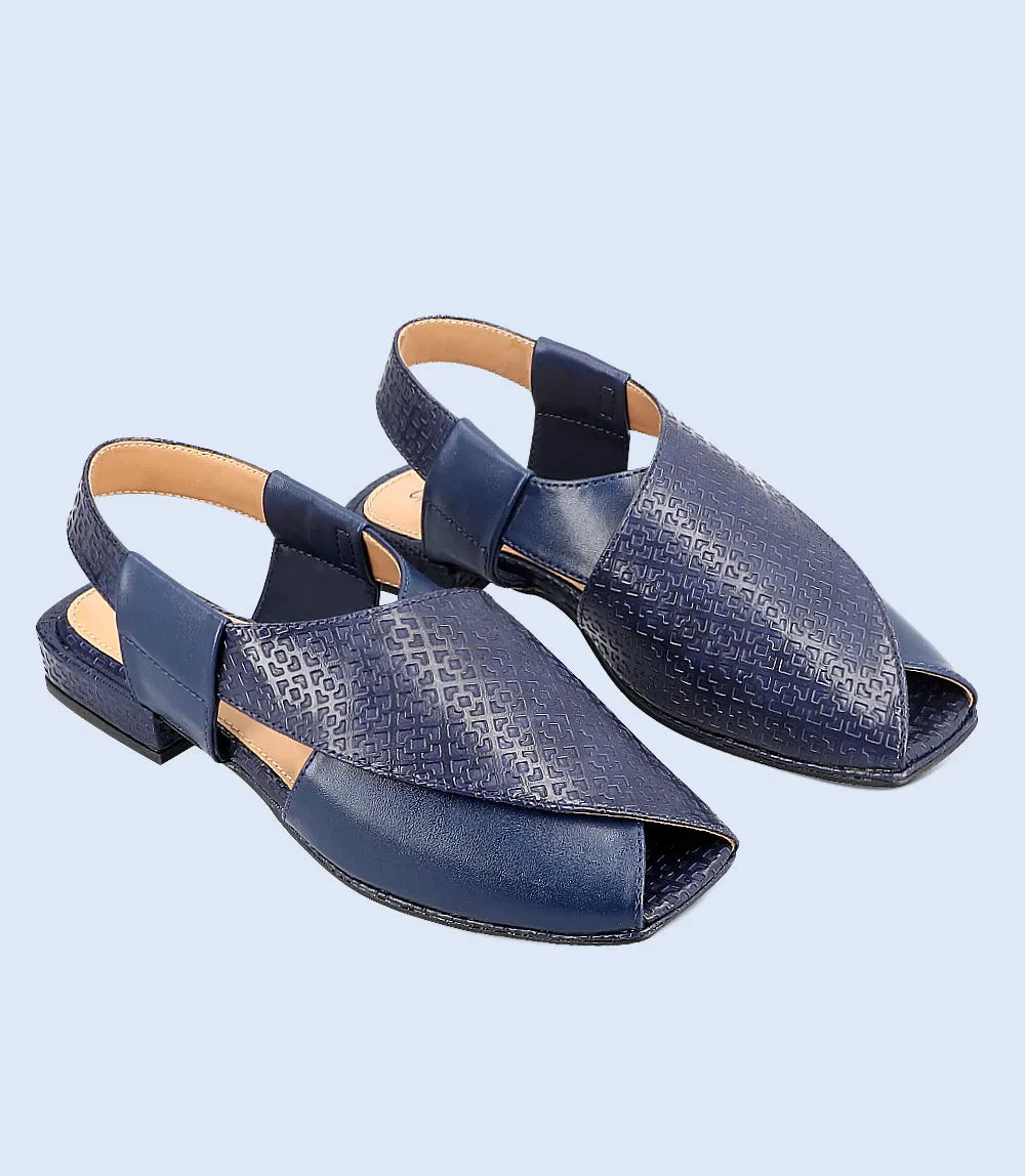 BW7408-NAVY-Women Peshawari's