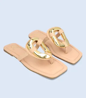 BW9290-NUDE-Women Chappal