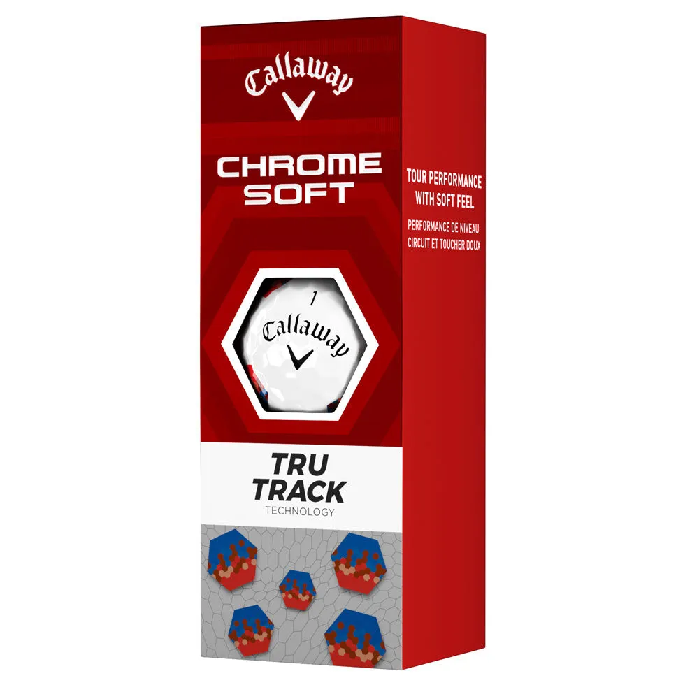 Callaway Chrome Soft Tru Track '23 Golf Balls - Dozen