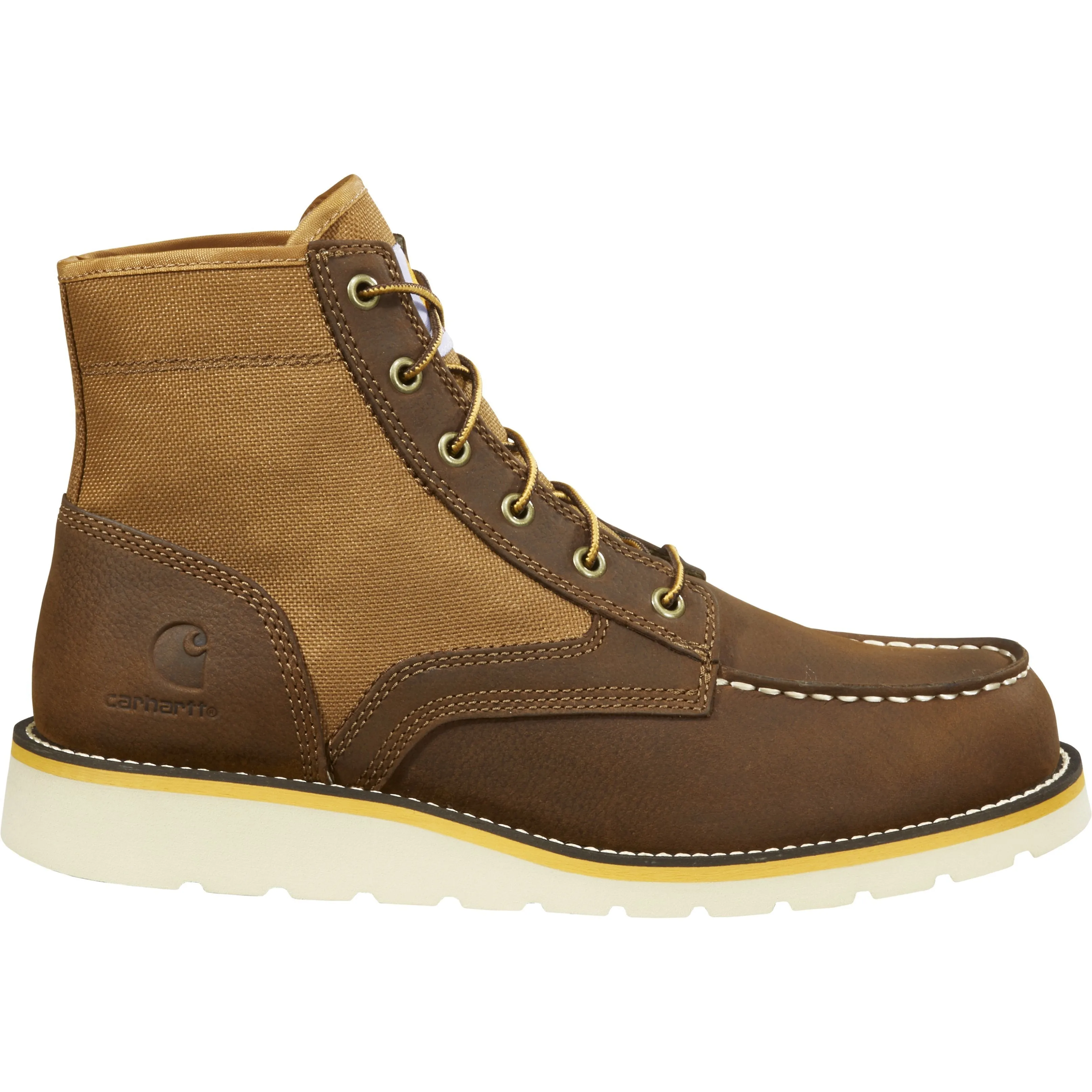 Carhartt Men's 6" Soft Toe Wedge Work Boot - Brown - FW6035-M