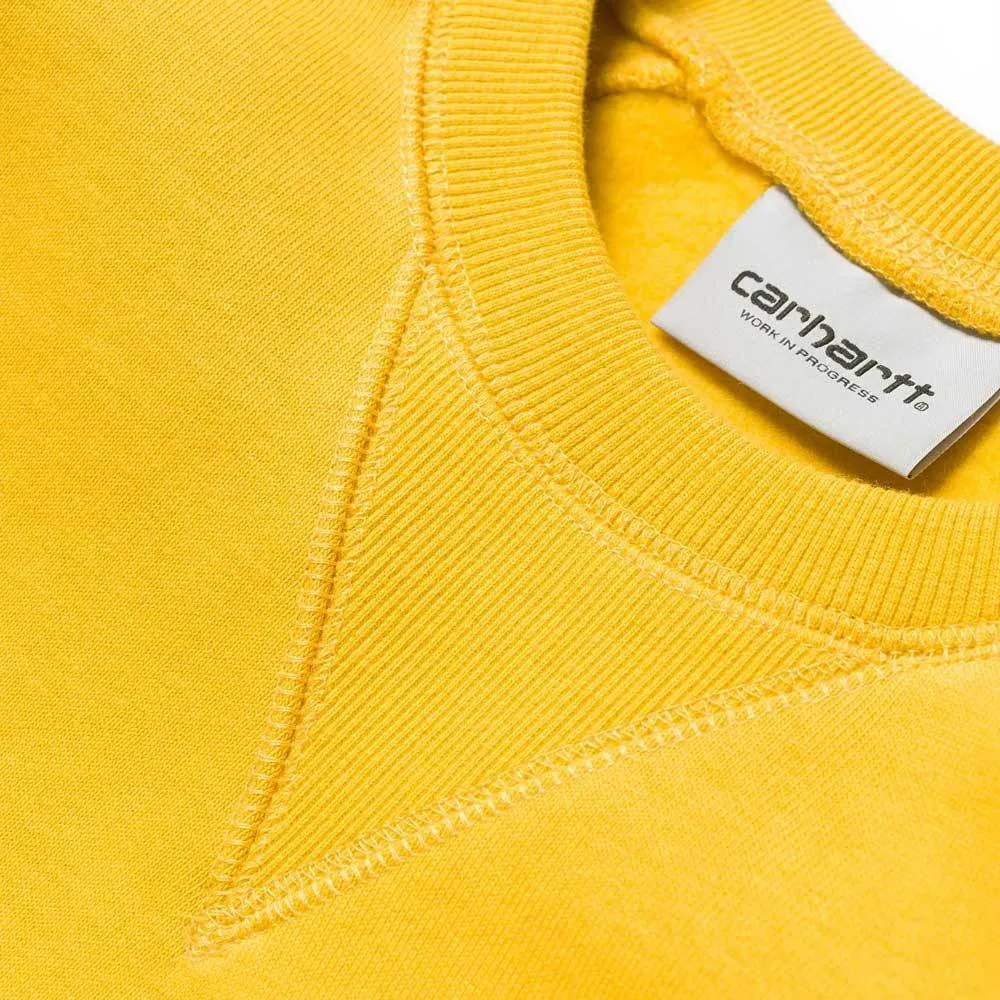 Carhartt WIP Chase Sweat Shirt - Quince / Yellow