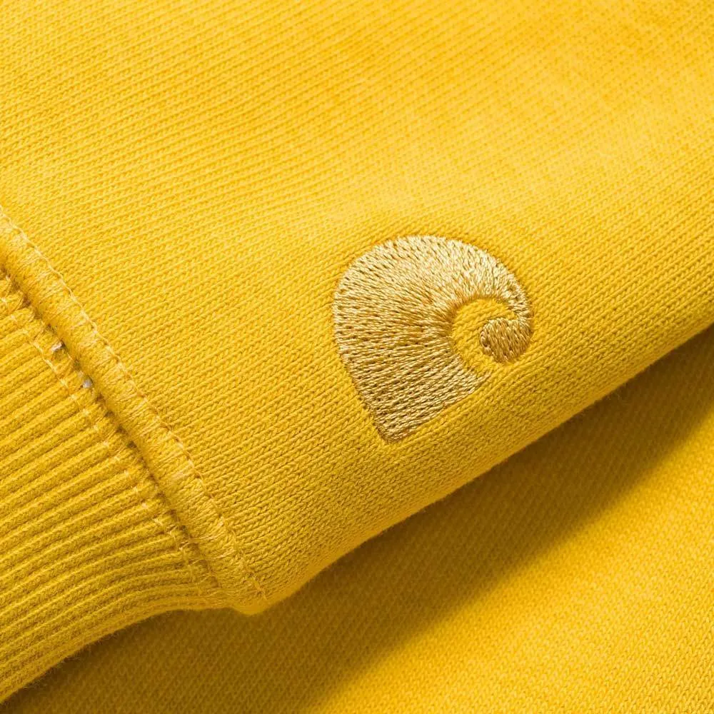 Carhartt WIP Chase Sweat Shirt - Quince / Yellow