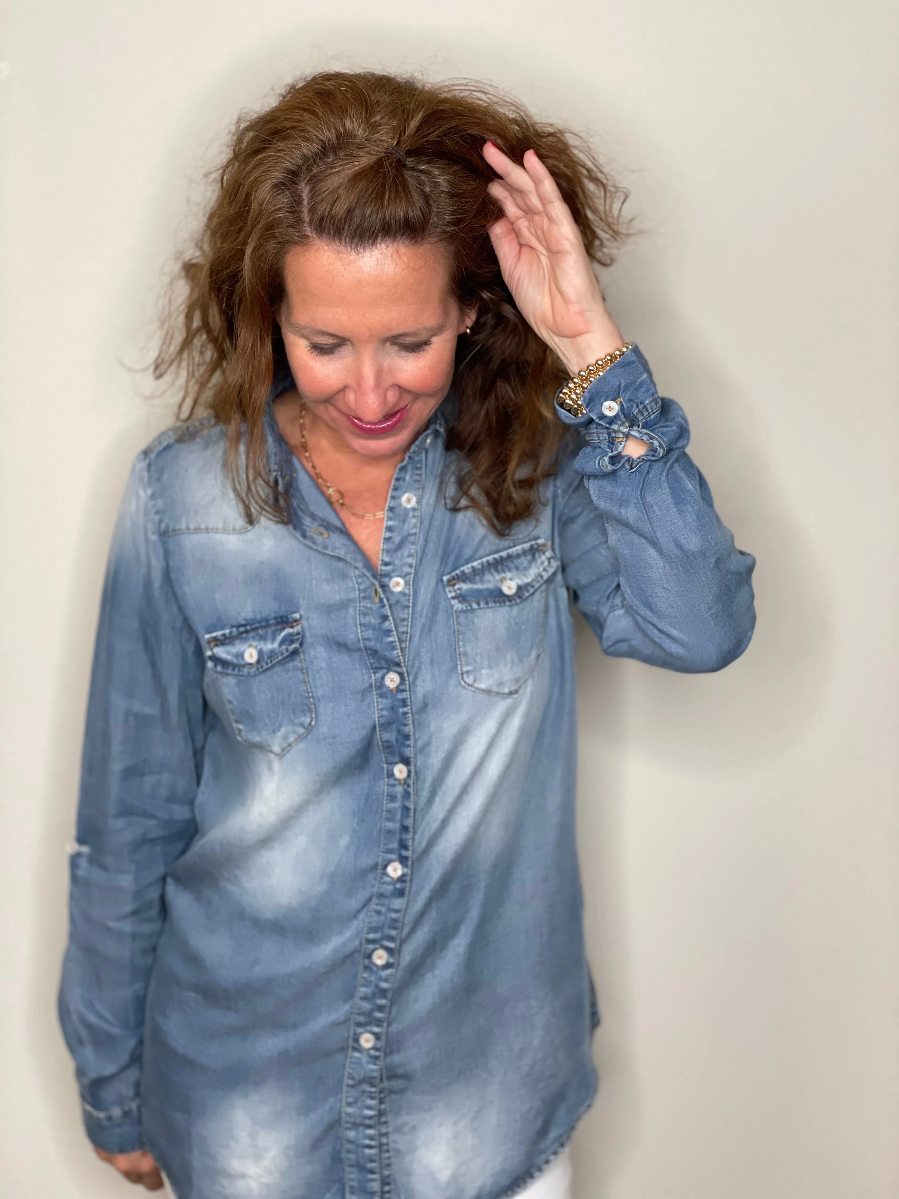 Chambray Denim Shirt