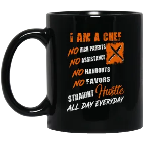 Chef Black Mug Design