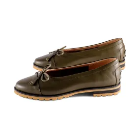 Cheni Olive Leather F23