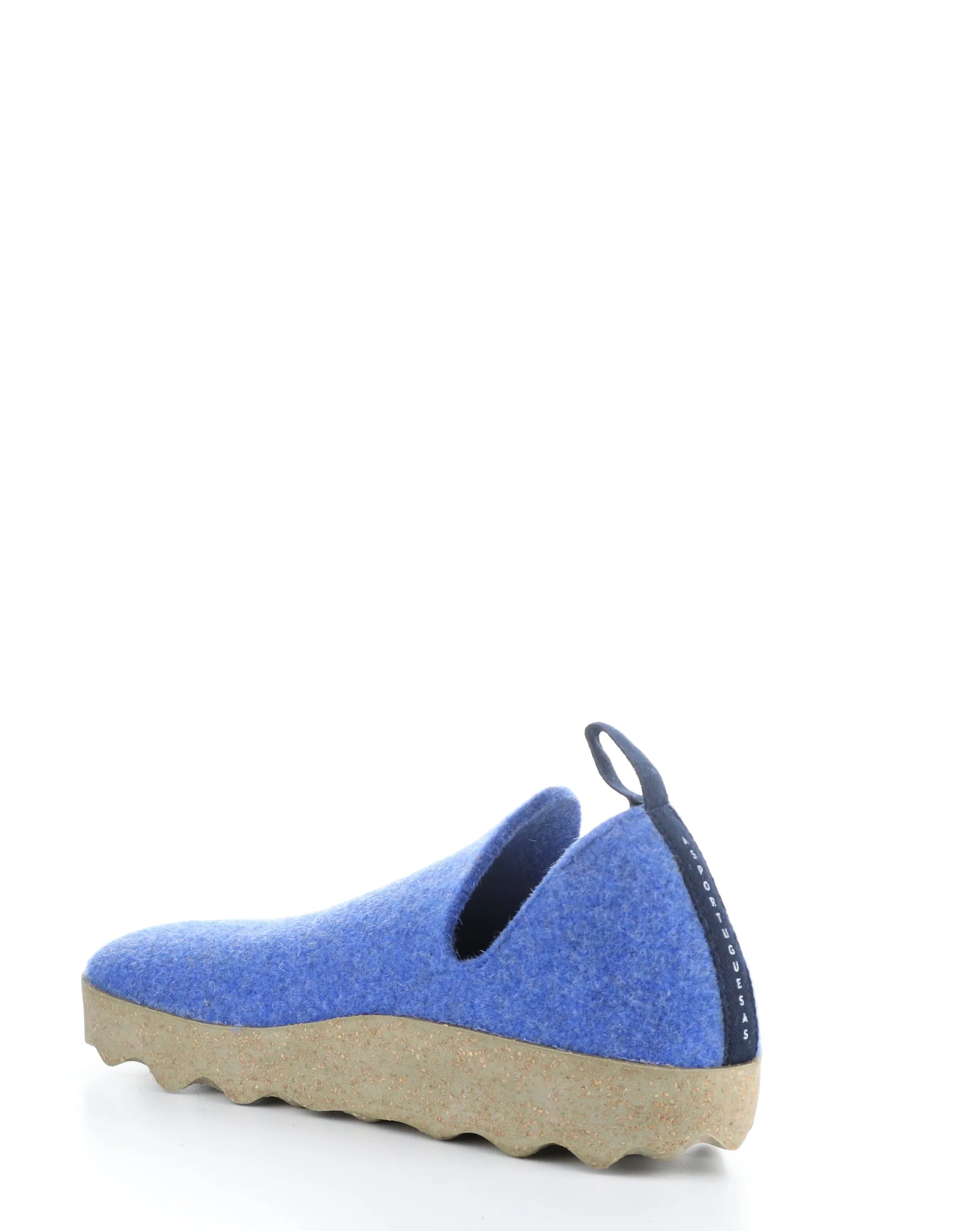 CITY Blue Round Toe Shoes