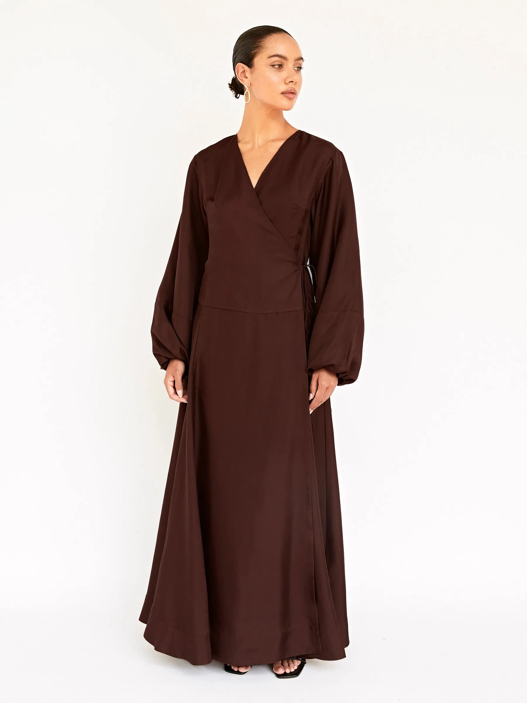 Classico Silk Wrap Dress