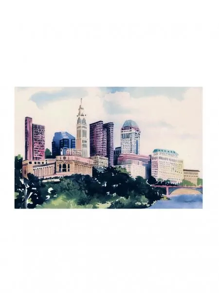 Columbus Postcard