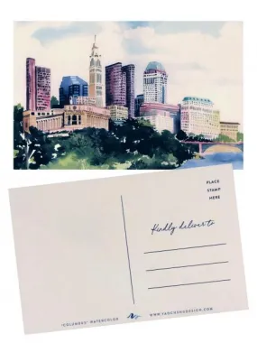 Columbus Postcard