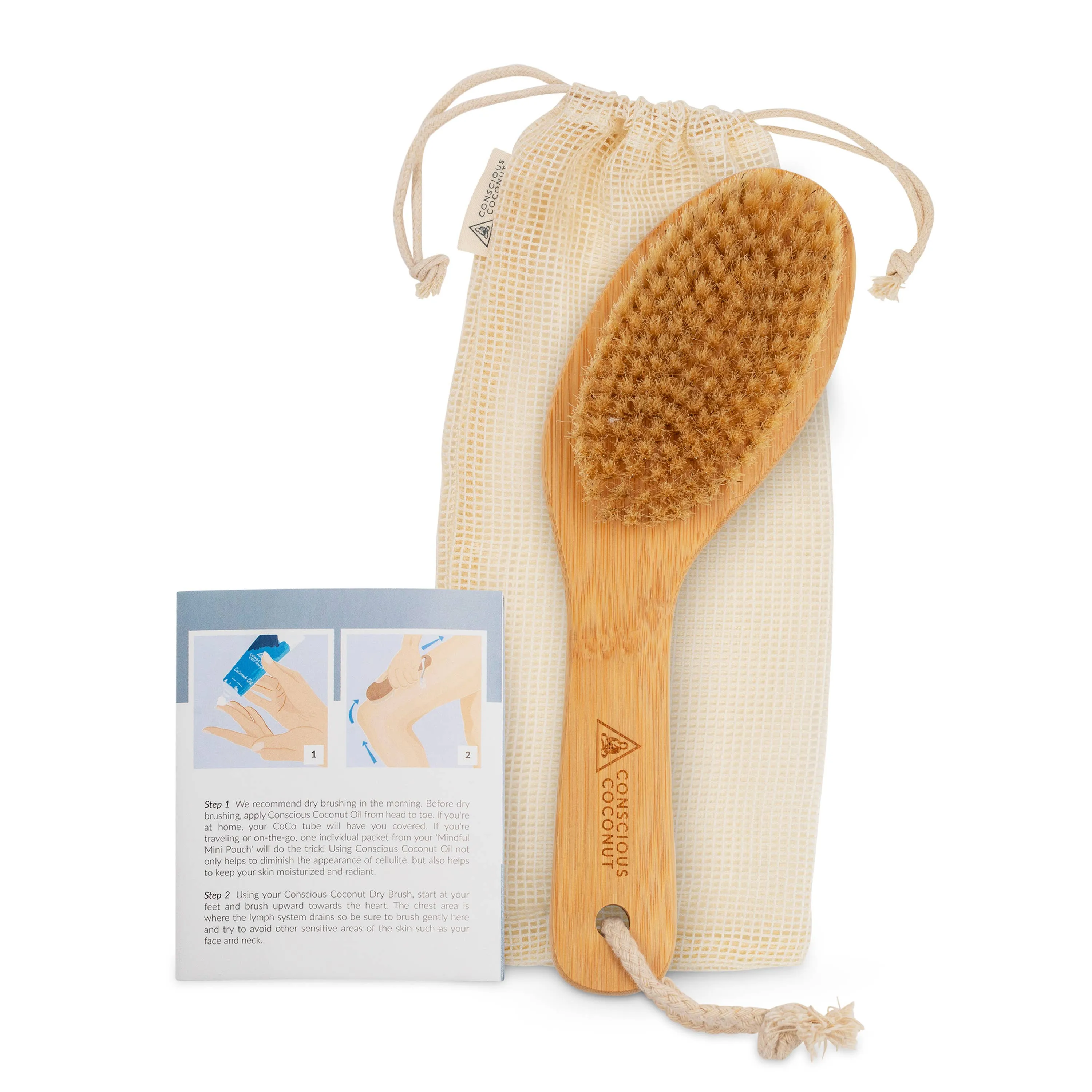 Conscious Coconut - Essential Dry Brush