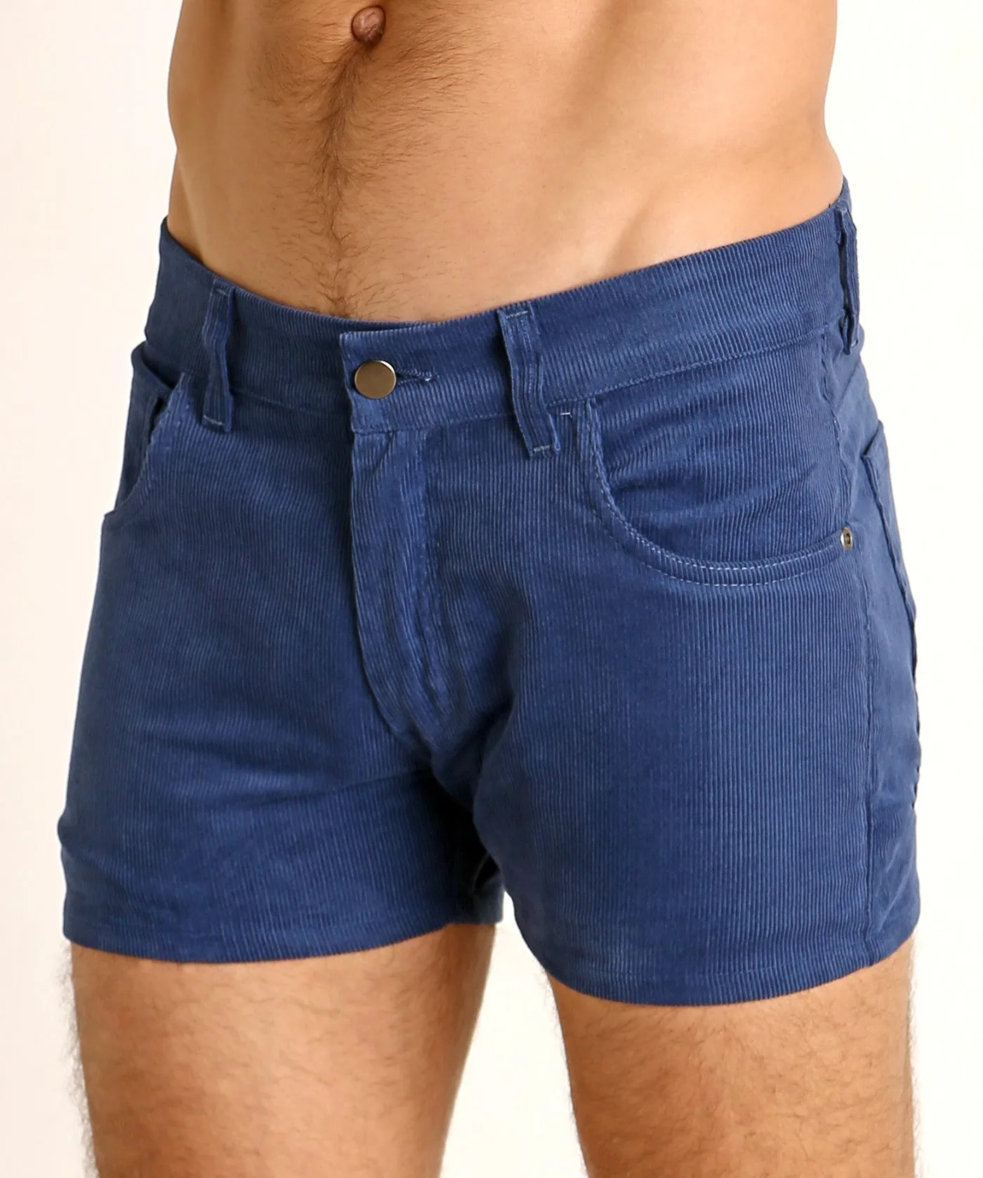 Corduroy 5-Pocket Shorts (Pacific)