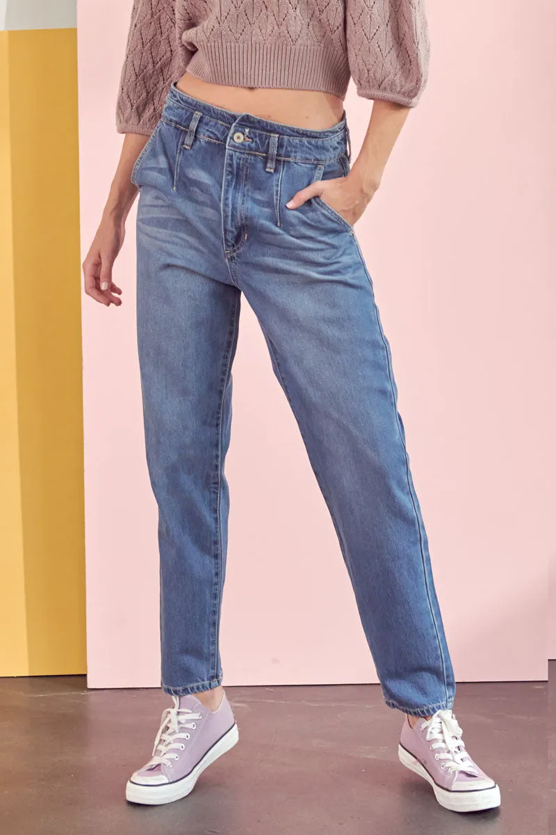 Corrine Ultra High Rise Slouch Fit Jeans