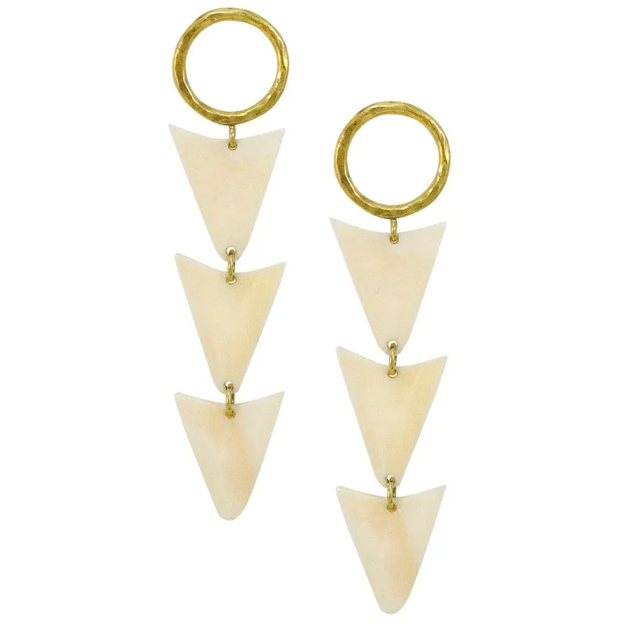 Cosmo 3 Stack Earrings